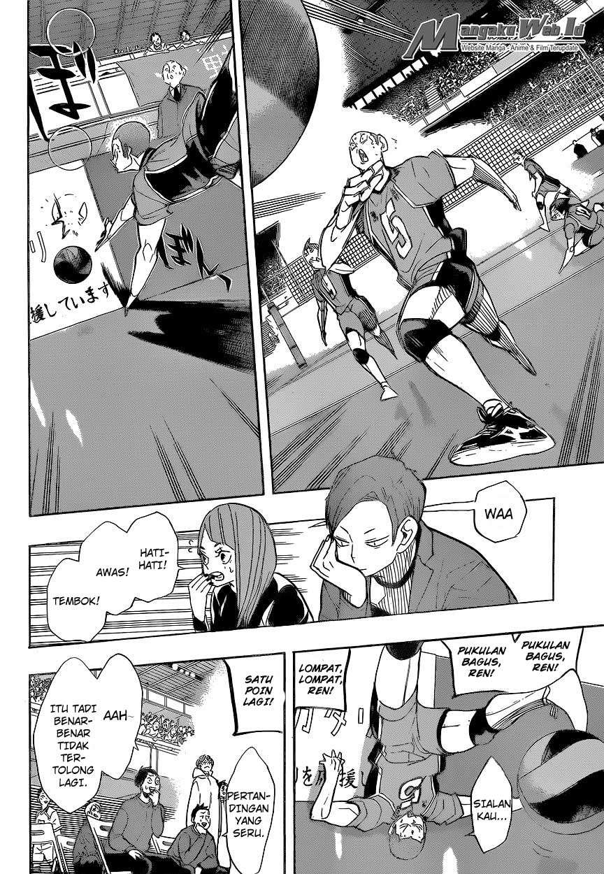 Haikyuu!! Chapter 260 - halaman 14