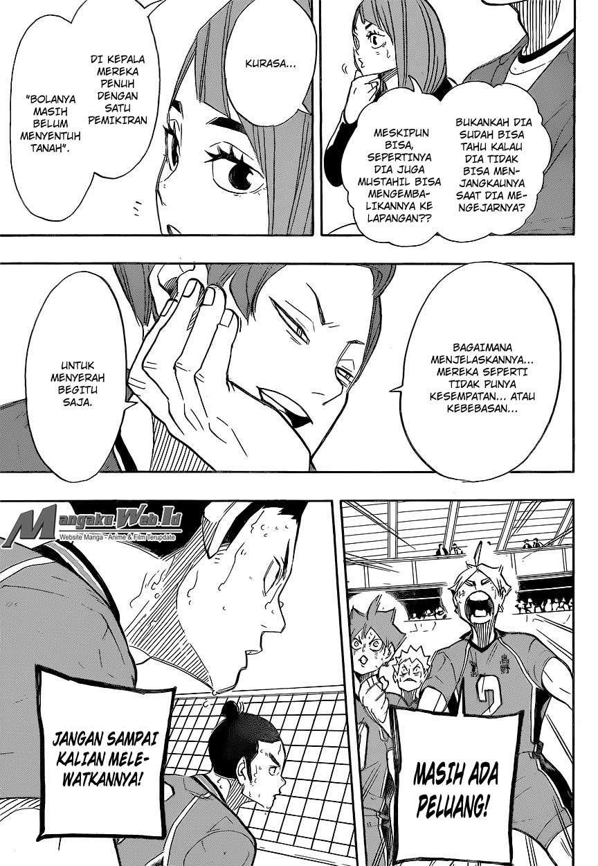 Haikyuu!! Chapter 260 - halaman 15
