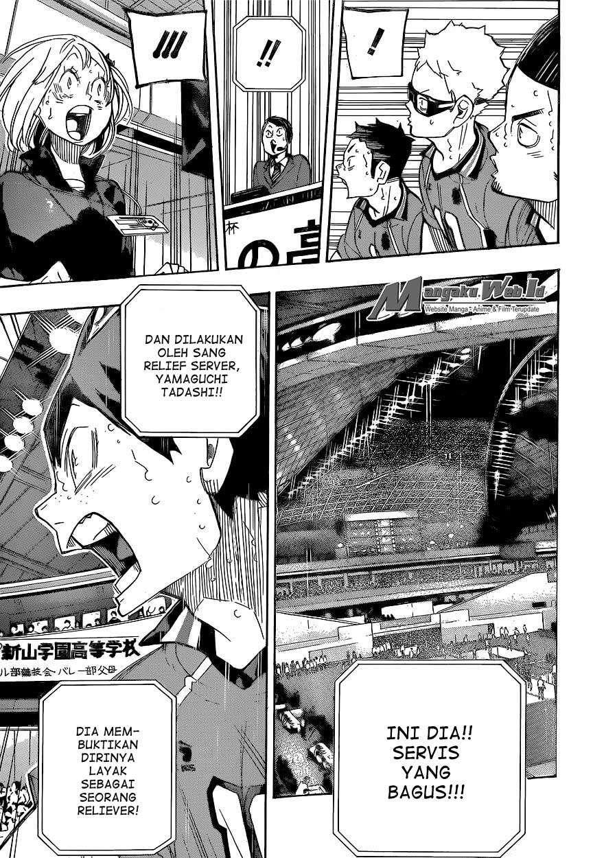 Haikyuu!! Chapter 260 - halaman 9