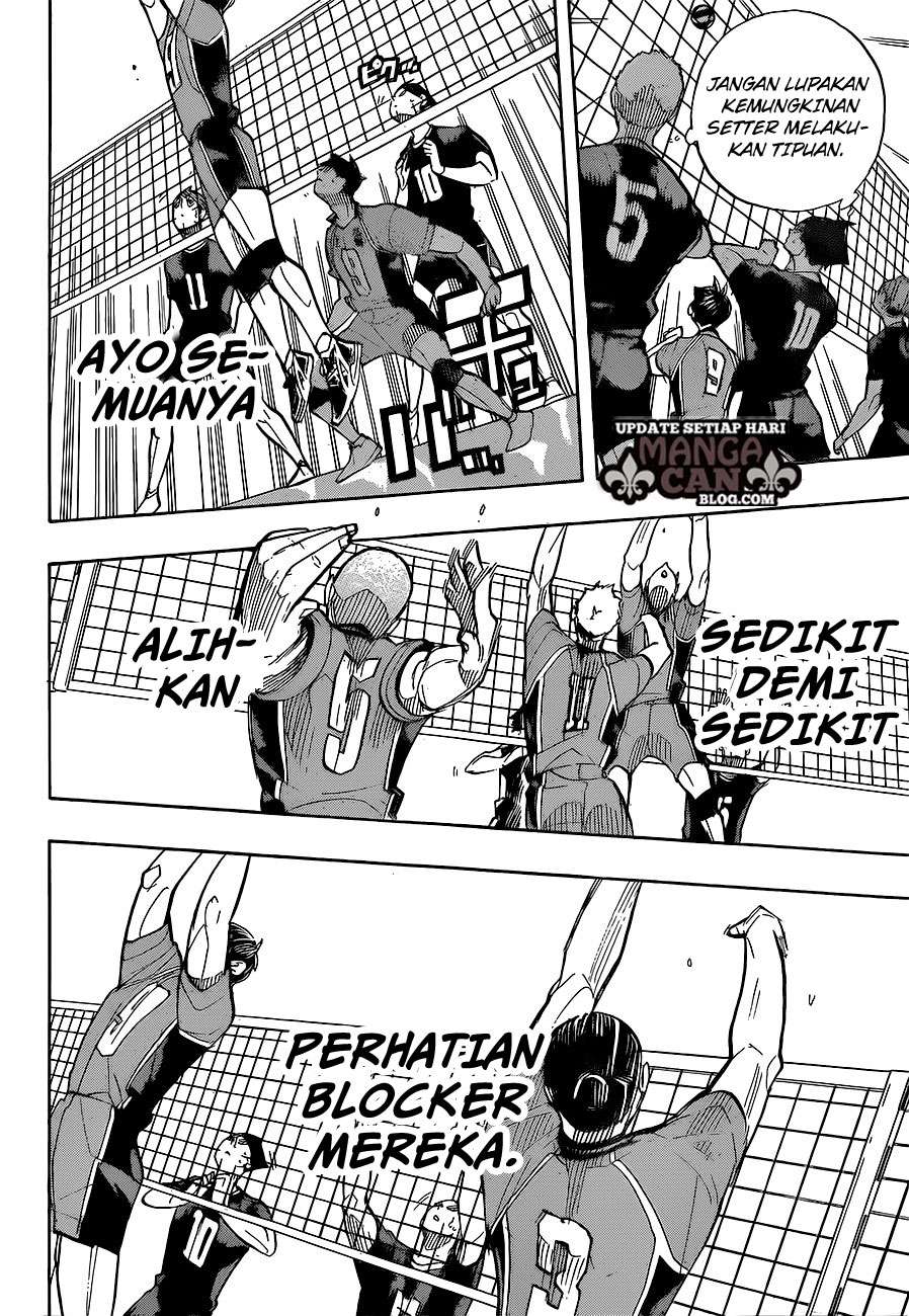Haikyuu!! Chapter 261 - halaman 16