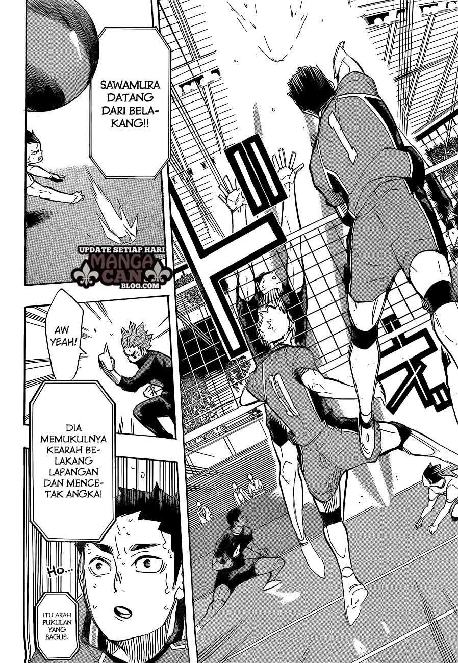 Haikyuu!! Chapter 261 - halaman 18