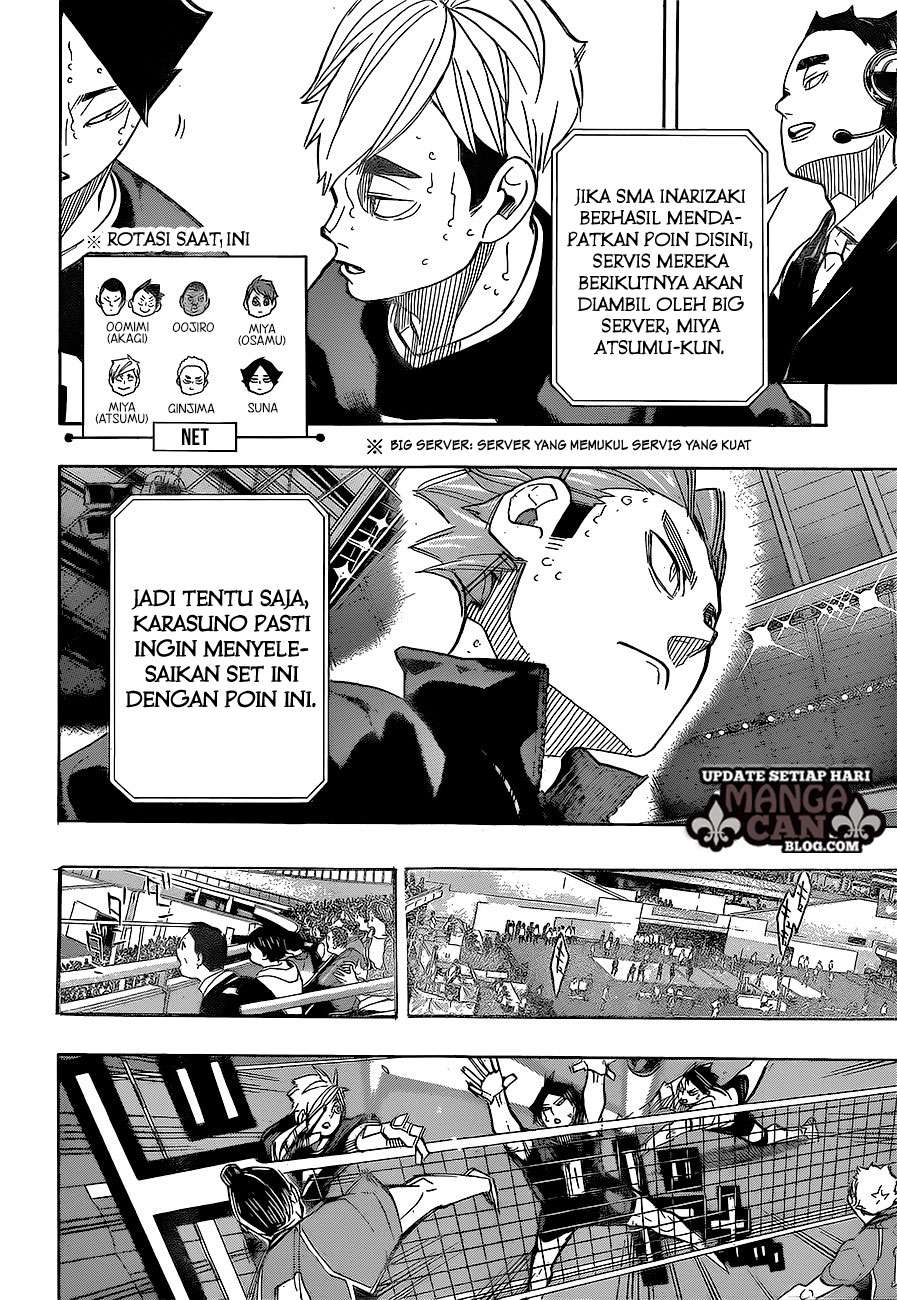 Haikyuu!! Chapter 261 - halaman 6