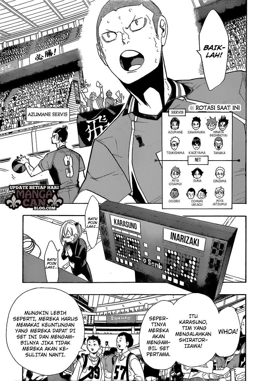 Haikyuu!! Chapter 262 - halaman 8