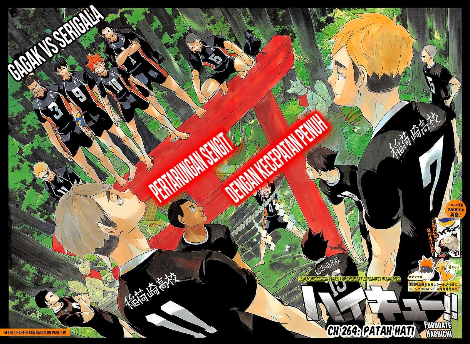 Haikyuu!! Chapter 264 - halaman 2