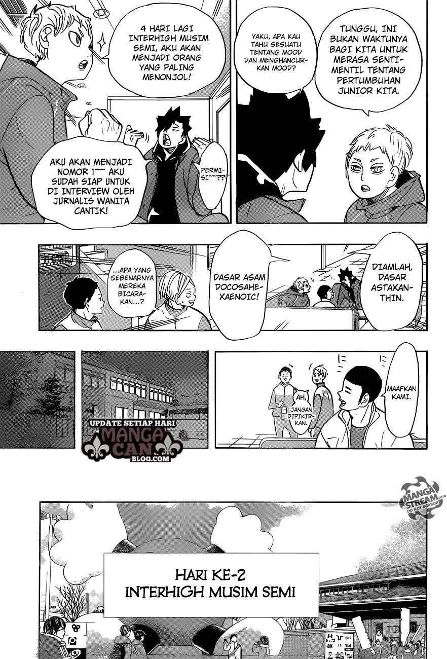 Haikyuu!! Chapter 265 - halaman 11