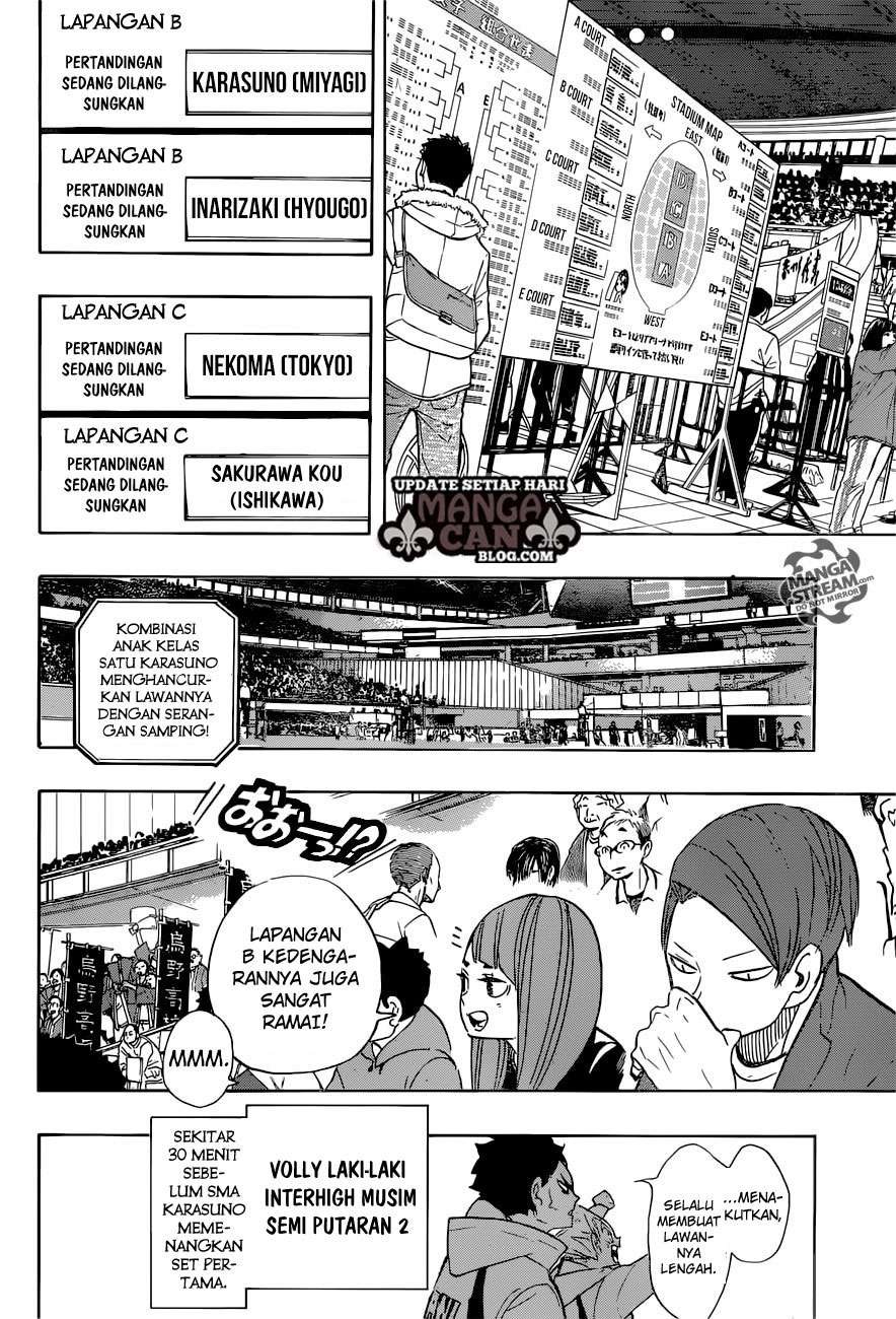 Haikyuu!! Chapter 265 - halaman 12