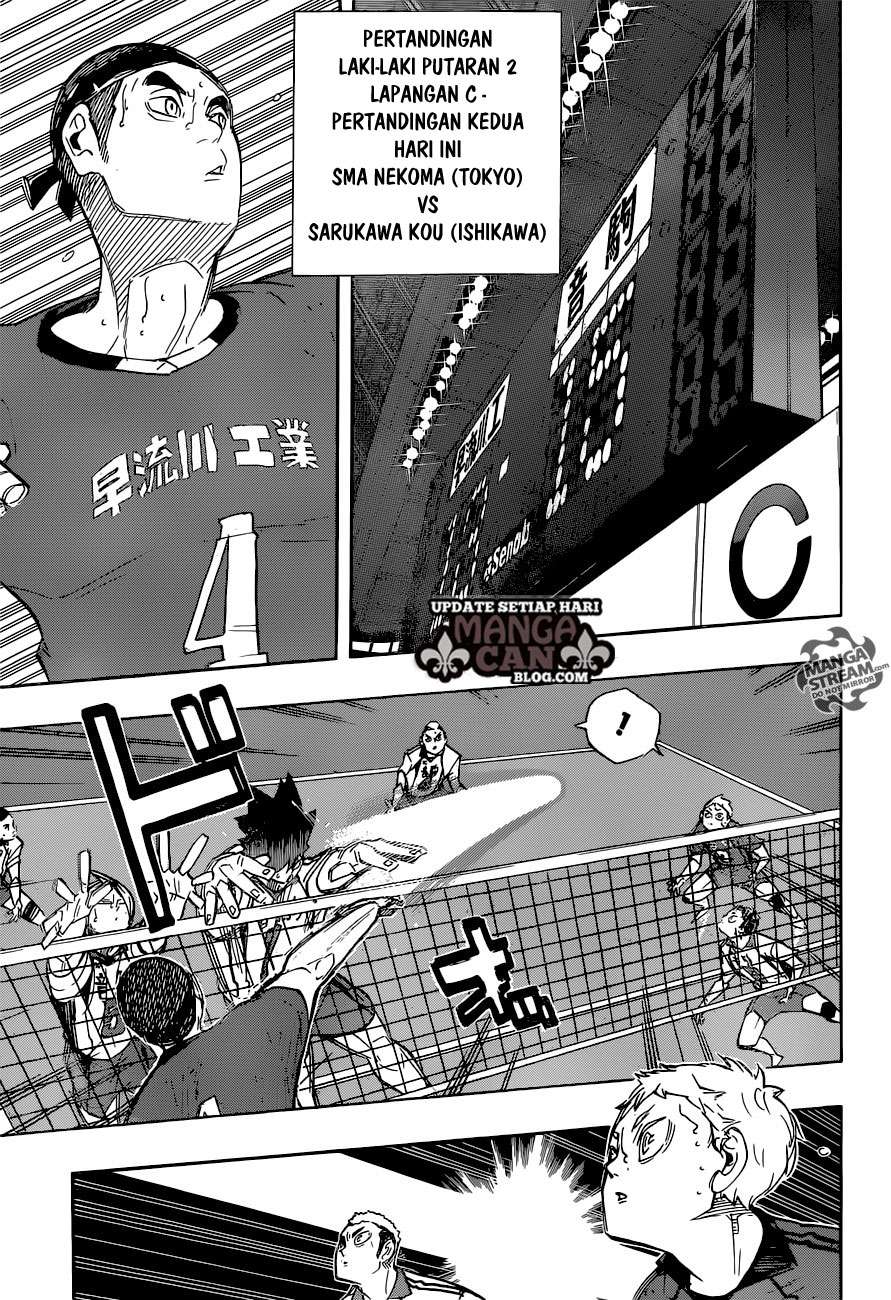 Haikyuu!! Chapter 265 - halaman 13