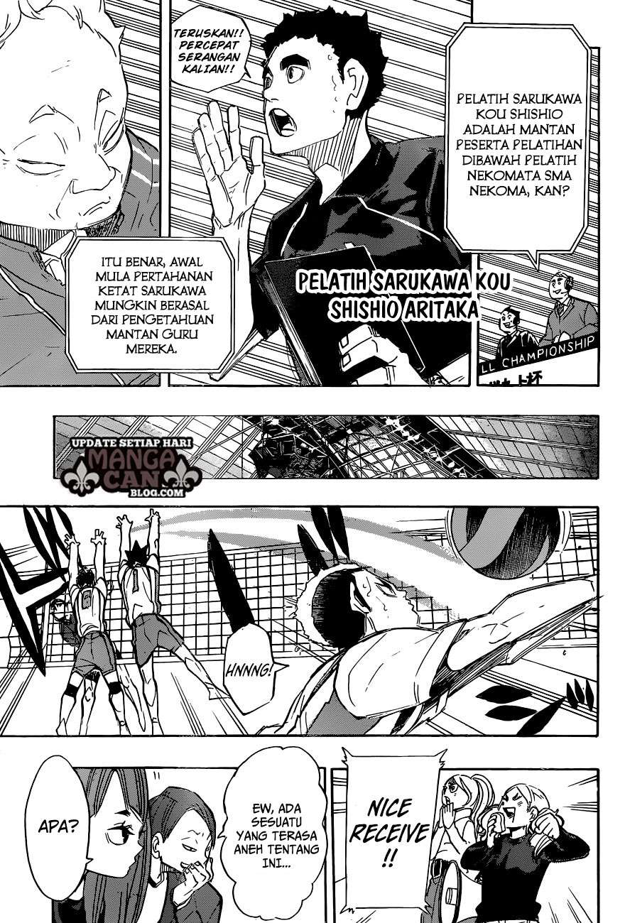 Haikyuu!! Chapter 265 - halaman 17