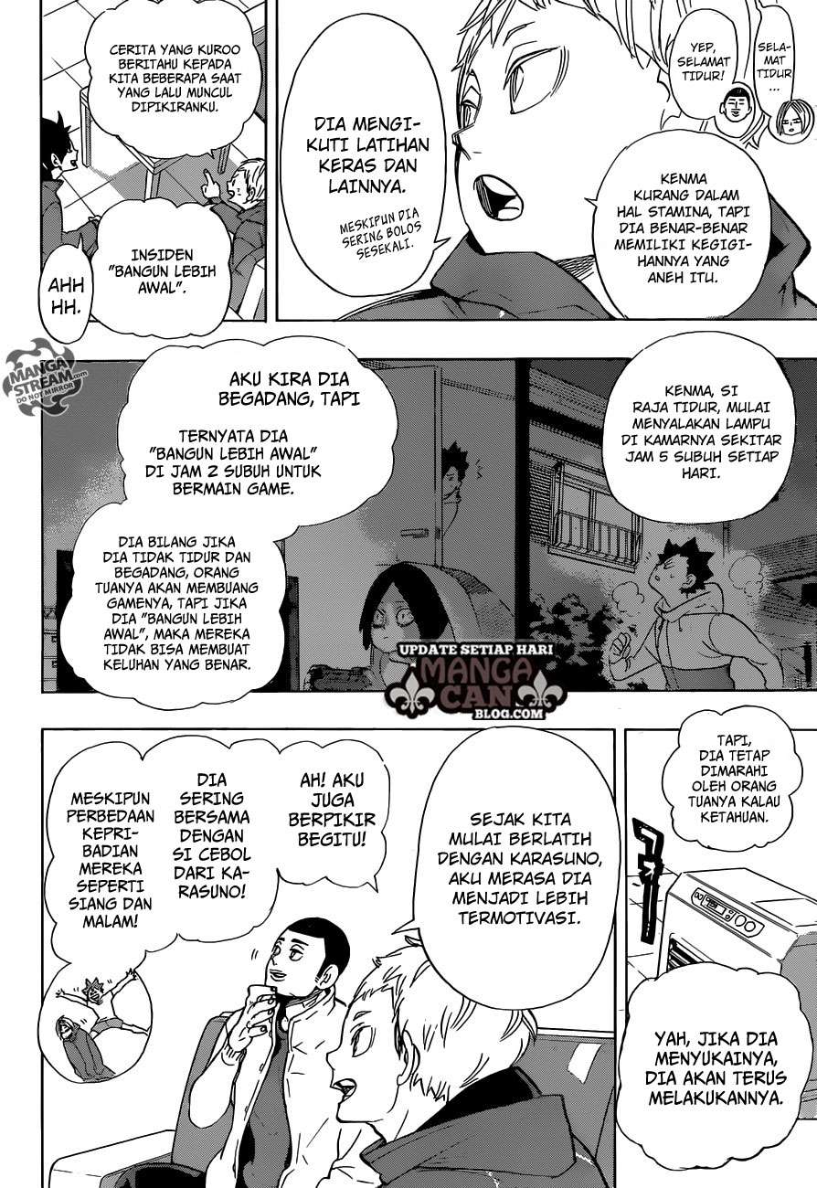 Haikyuu!! Chapter 265 - halaman 8