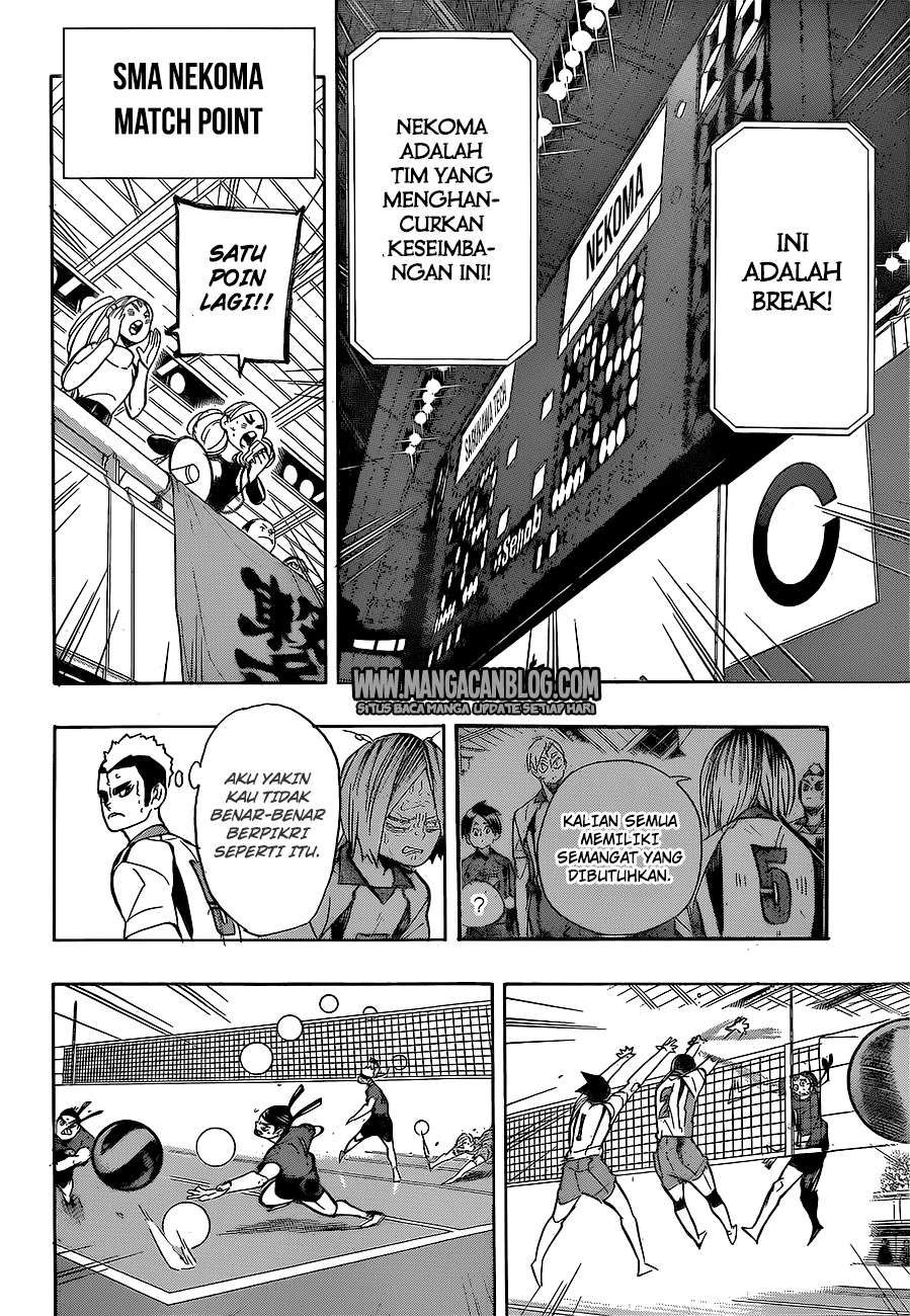 Haikyuu!! Chapter 268 - halaman 14