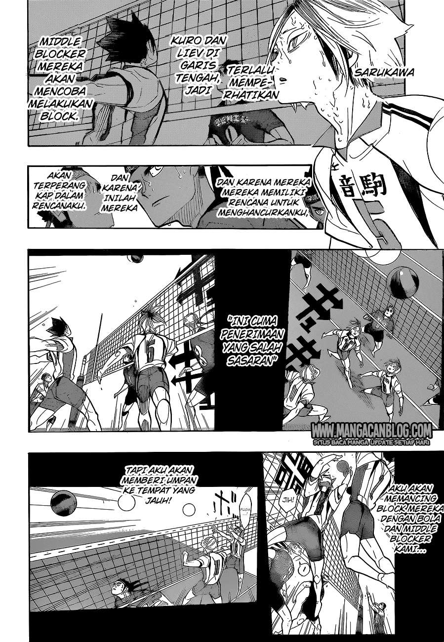 Haikyuu!! Chapter 268 - halaman 4