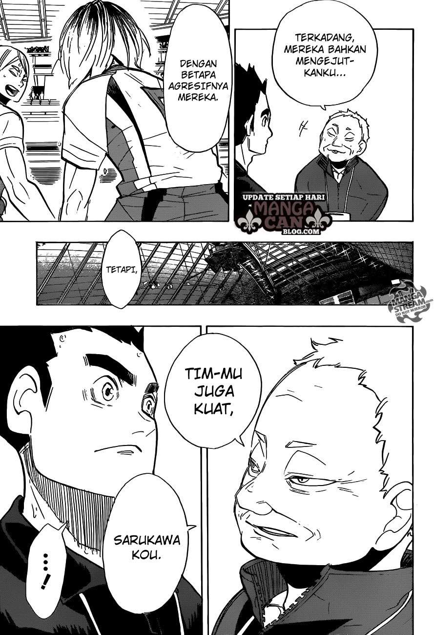 Haikyuu!! Chapter 269 - halaman 6