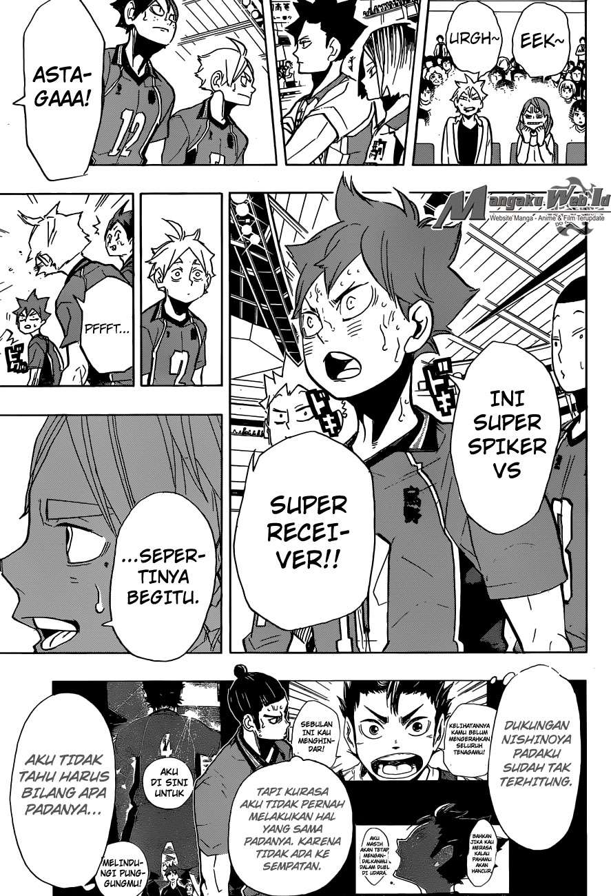 Haikyuu!! Chapter 270 - halaman 10