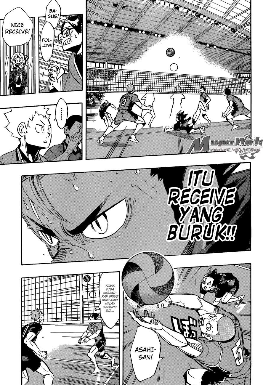 Haikyuu!! Chapter 270 - halaman 14