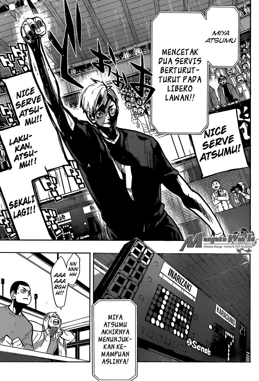 Haikyuu!! Chapter 270 - halaman 8