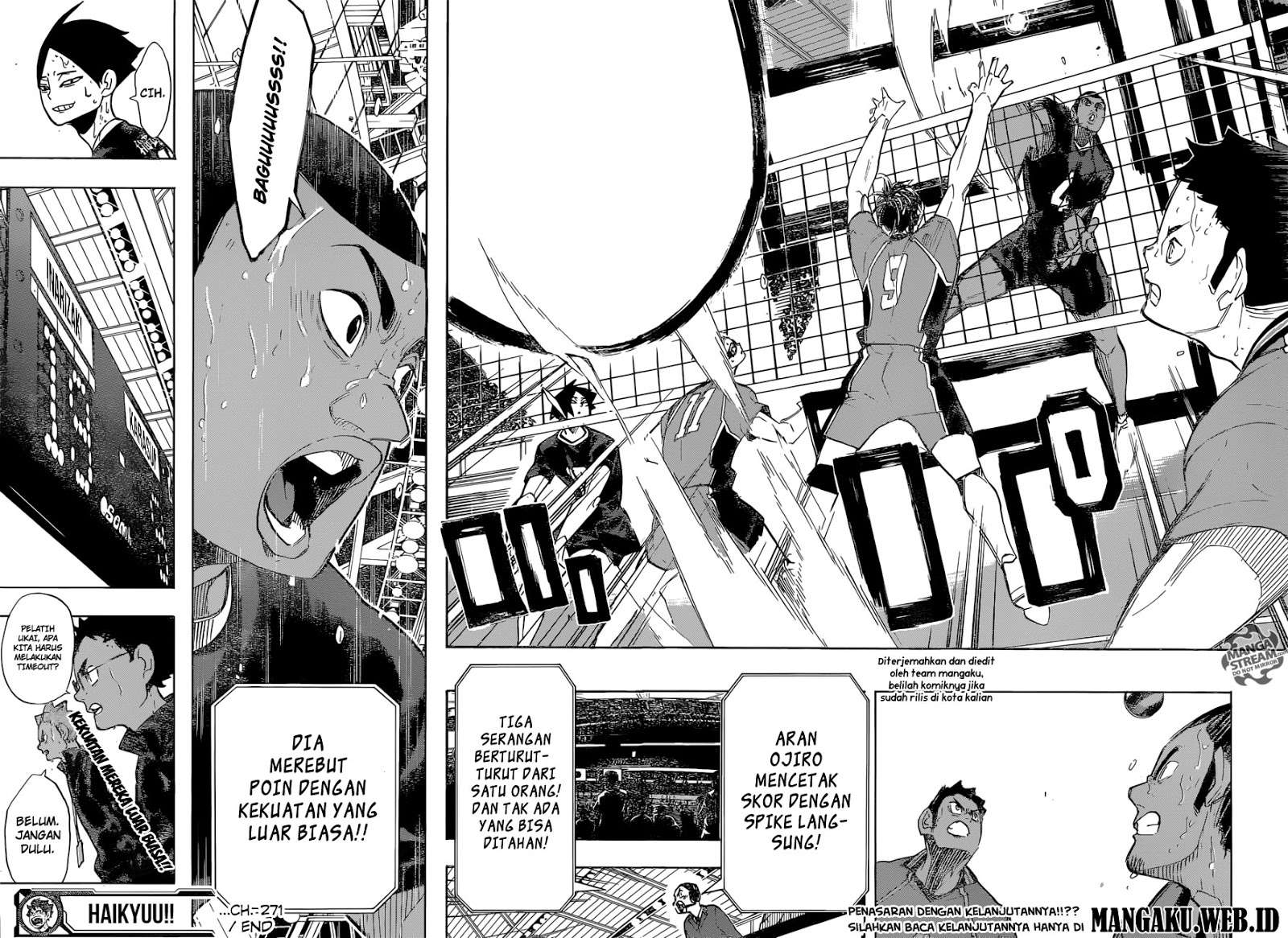 Haikyuu!! Chapter 271 - halaman 19