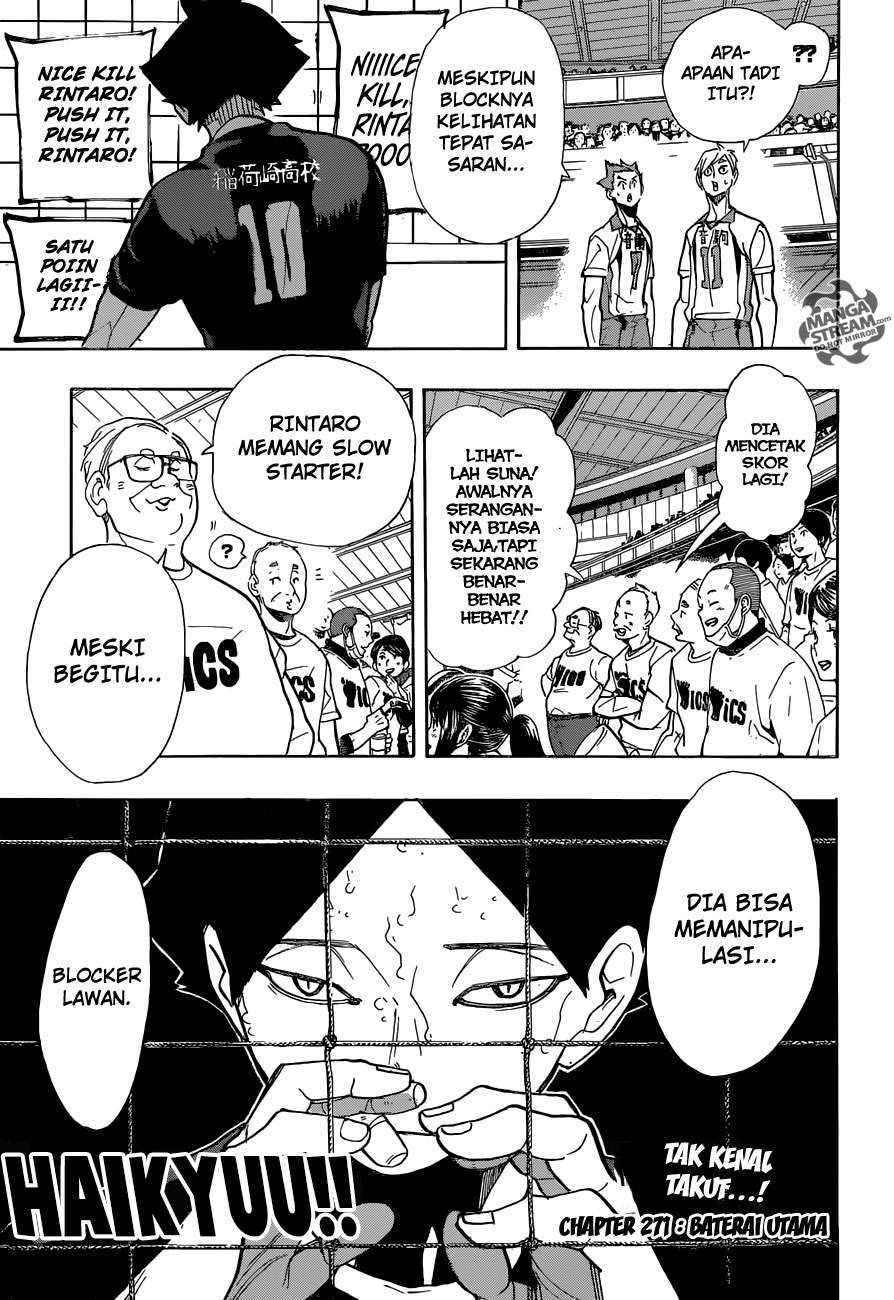 Haikyuu!! Chapter 271 - halaman 2