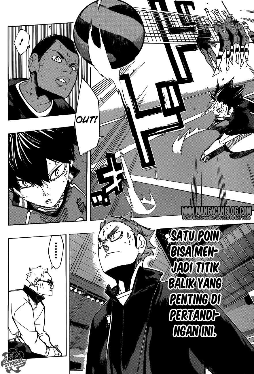 Haikyuu!! Chapter 273 - halaman 8