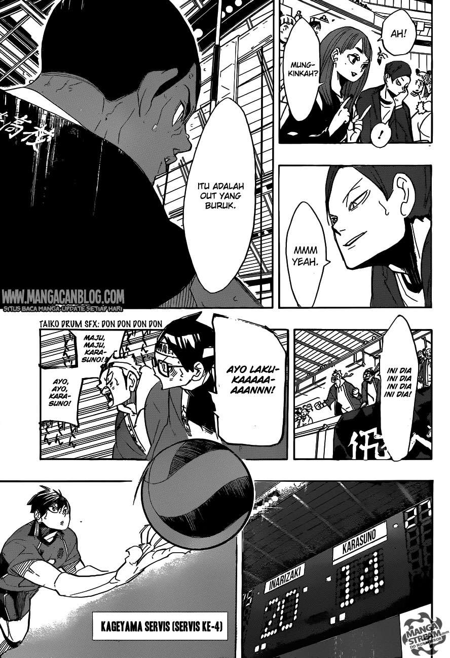 Haikyuu!! Chapter 273 - halaman 9