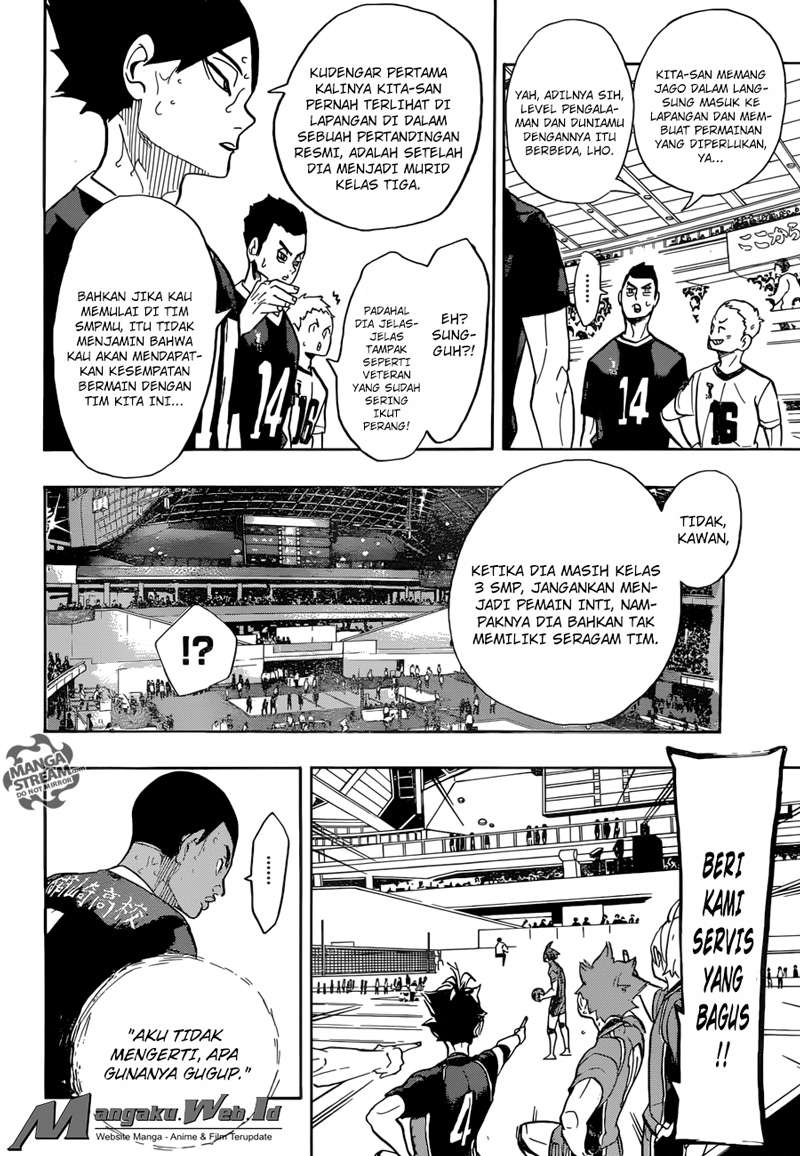 Haikyuu!! Chapter 274 - halaman 8