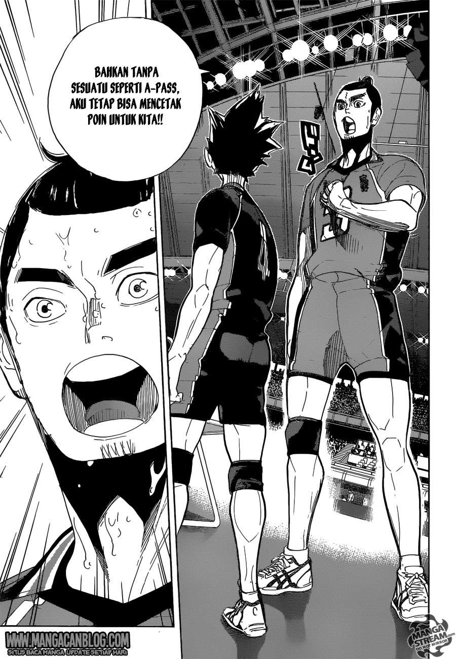 Haikyuu!! Chapter 275 - halaman 14