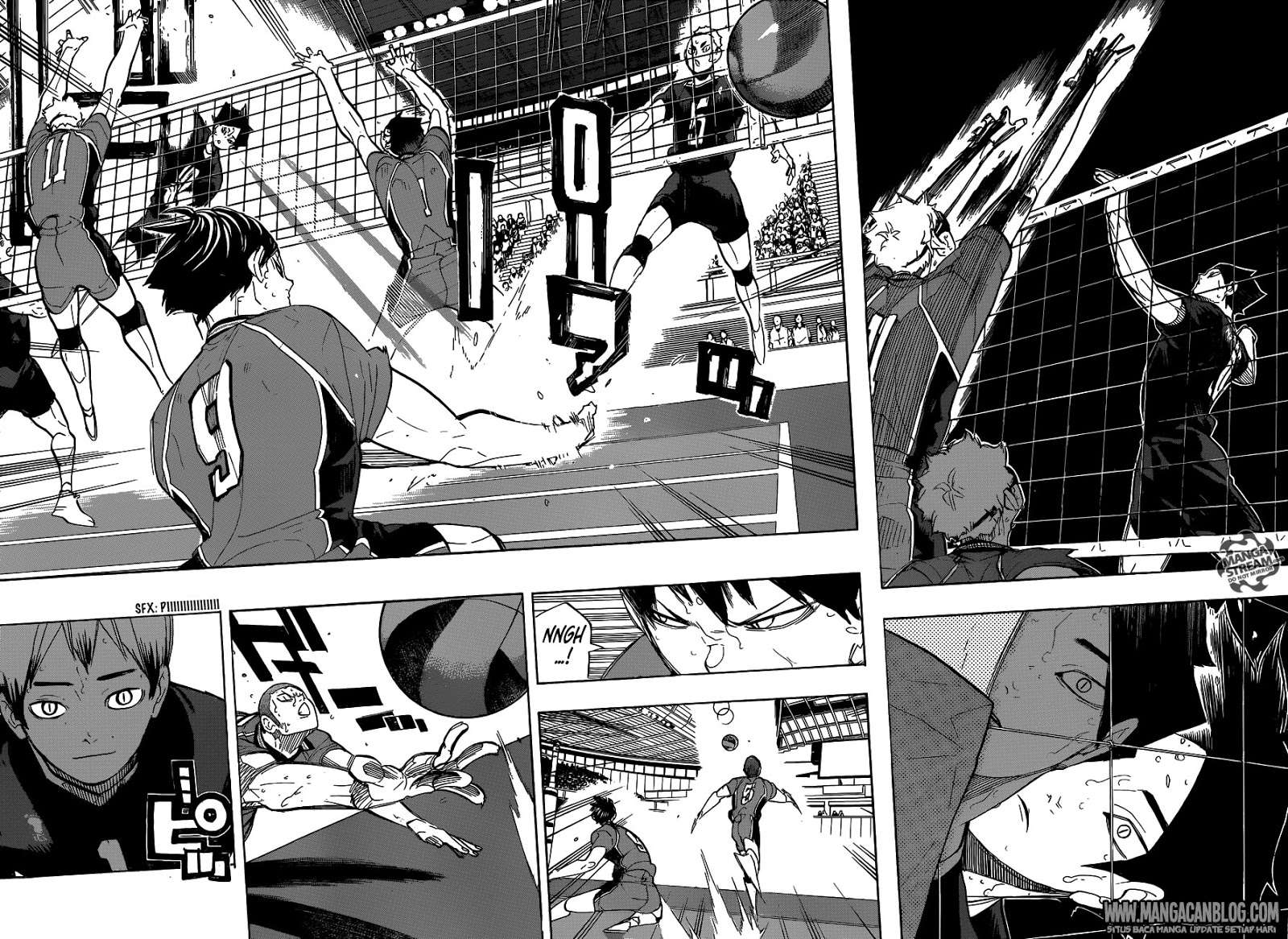 Haikyuu!! Chapter 275 - halaman 8