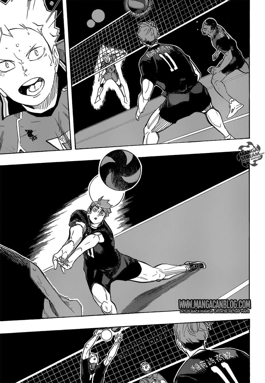 Haikyuu!! Chapter 277 - halaman 15