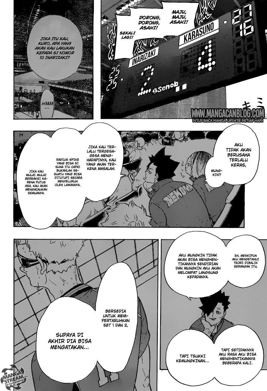 Haikyuu!! Chapter 277 - halaman 8