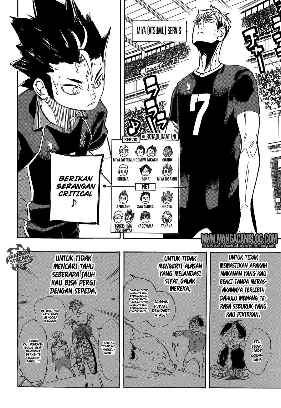 Haikyuu!! Chapter 278 - halaman 10