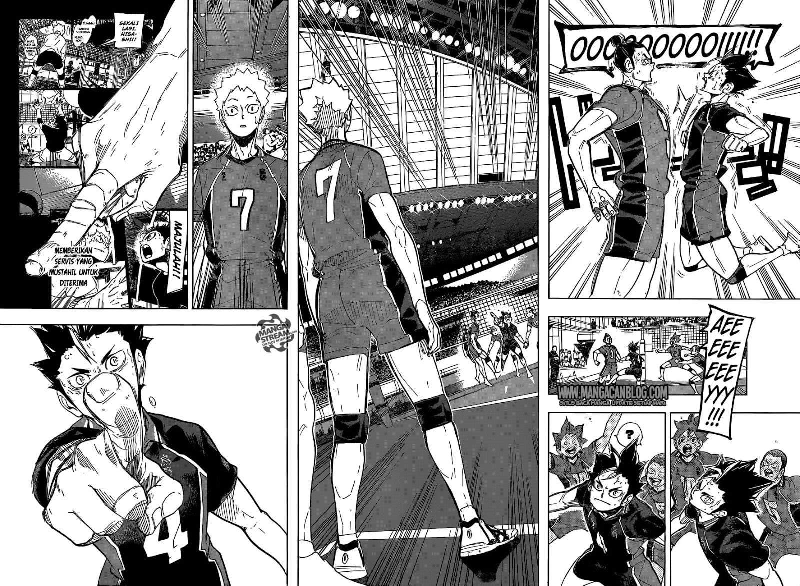 Haikyuu!! Chapter 278 - halaman 17