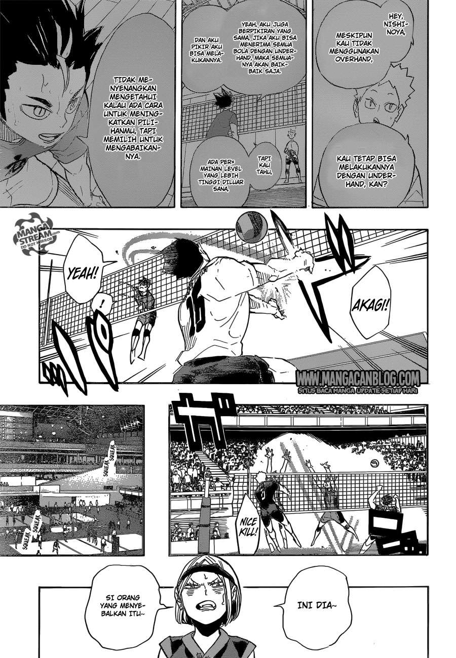 Haikyuu!! Chapter 278 - halaman 9