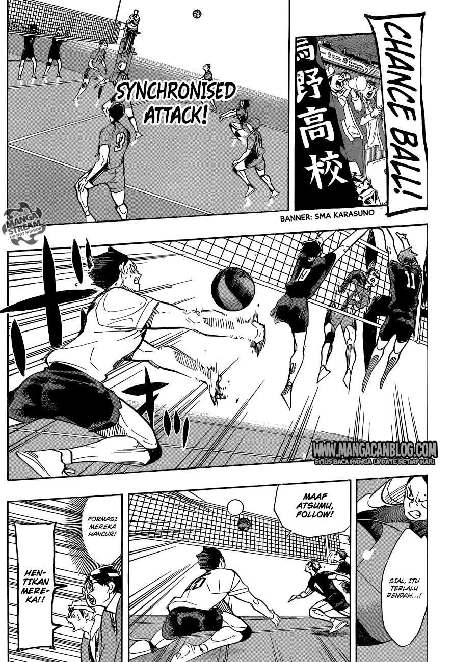 Haikyuu!! Chapter 279 - halaman 14