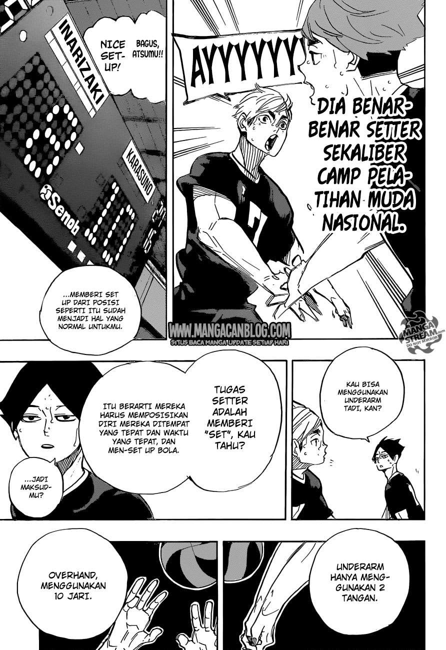 Haikyuu!! Chapter 279 - halaman 17