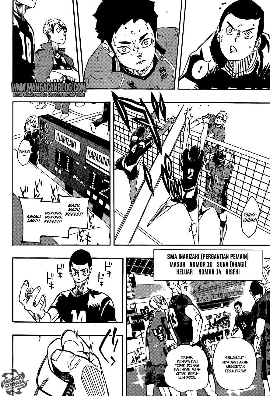 Haikyuu!! Chapter 280 - halaman 10