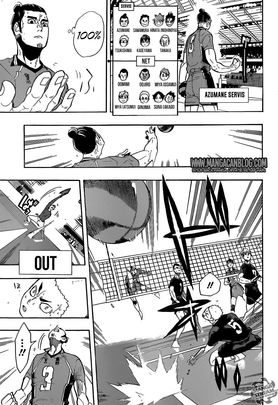 Haikyuu!! Chapter 280 - halaman 11