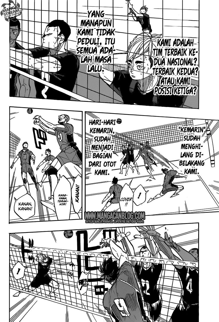Haikyuu!! Chapter 280 - halaman 16