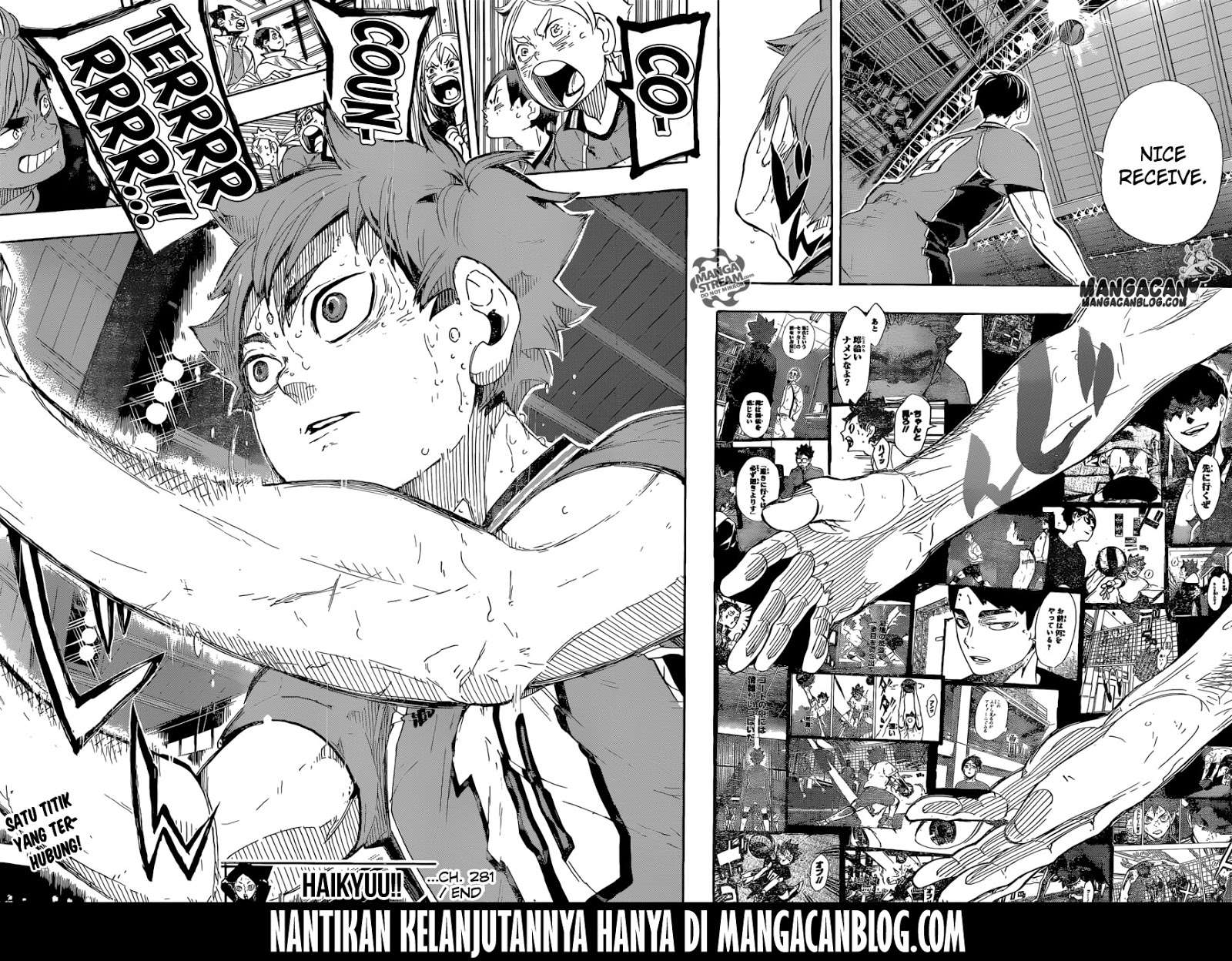 Haikyuu!! Chapter 281 - halaman 18