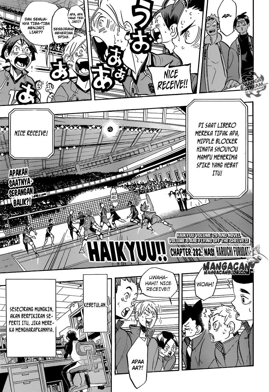 Haikyuu!! Chapter 282 - halaman 4
