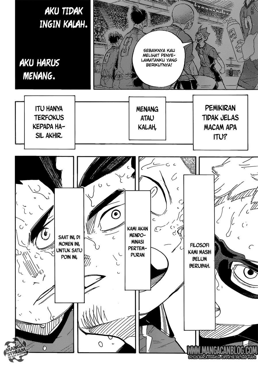 Haikyuu!! Chapter 283 - halaman 17
