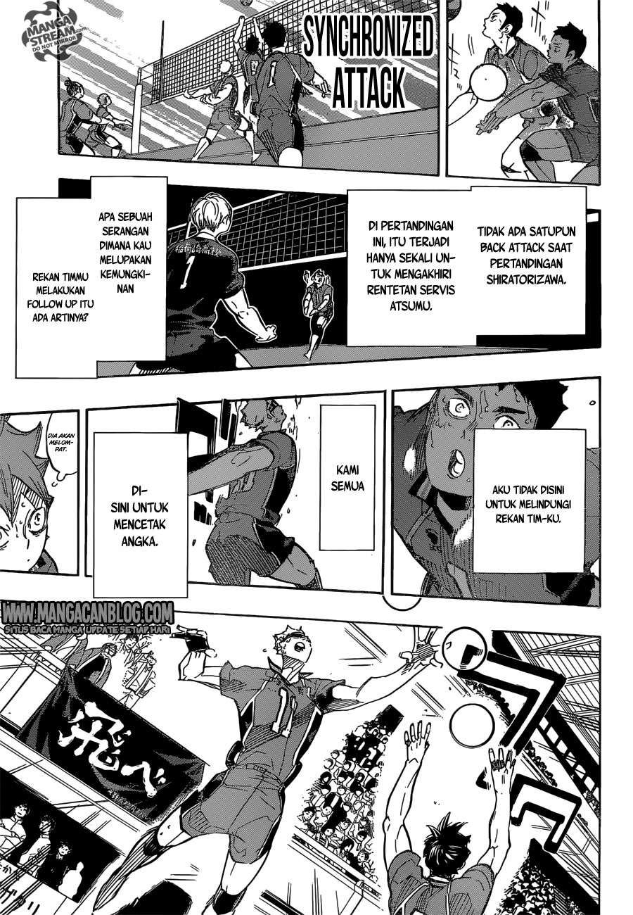 Haikyuu!! Chapter 283 - halaman 18