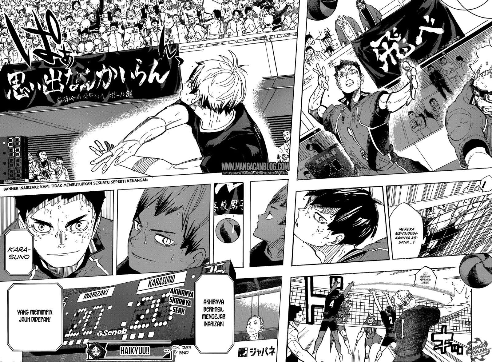 Haikyuu!! Chapter 283 - halaman 19