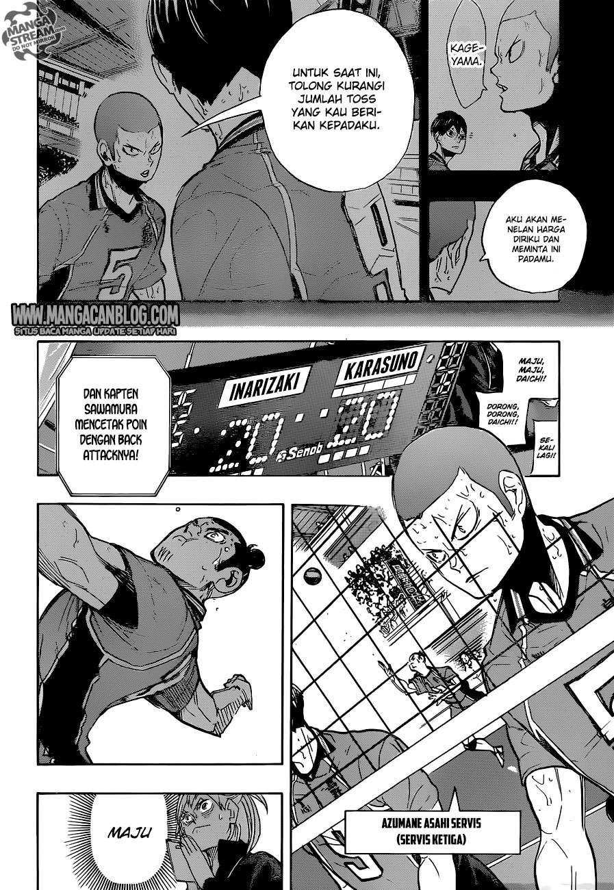 Haikyuu!! Chapter 284 - halaman 3