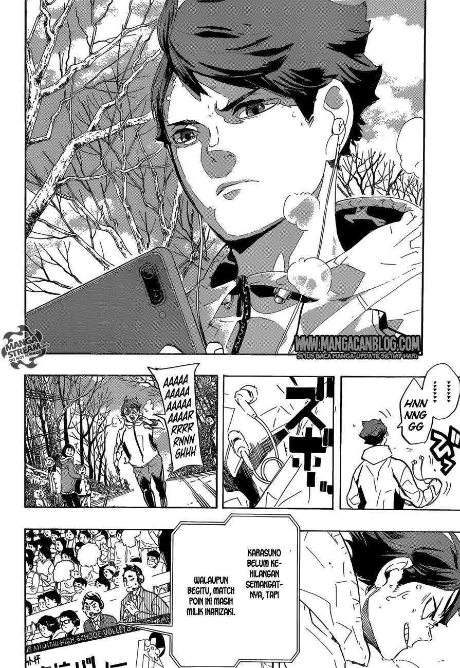 Haikyuu!! Chapter 285 - halaman 14