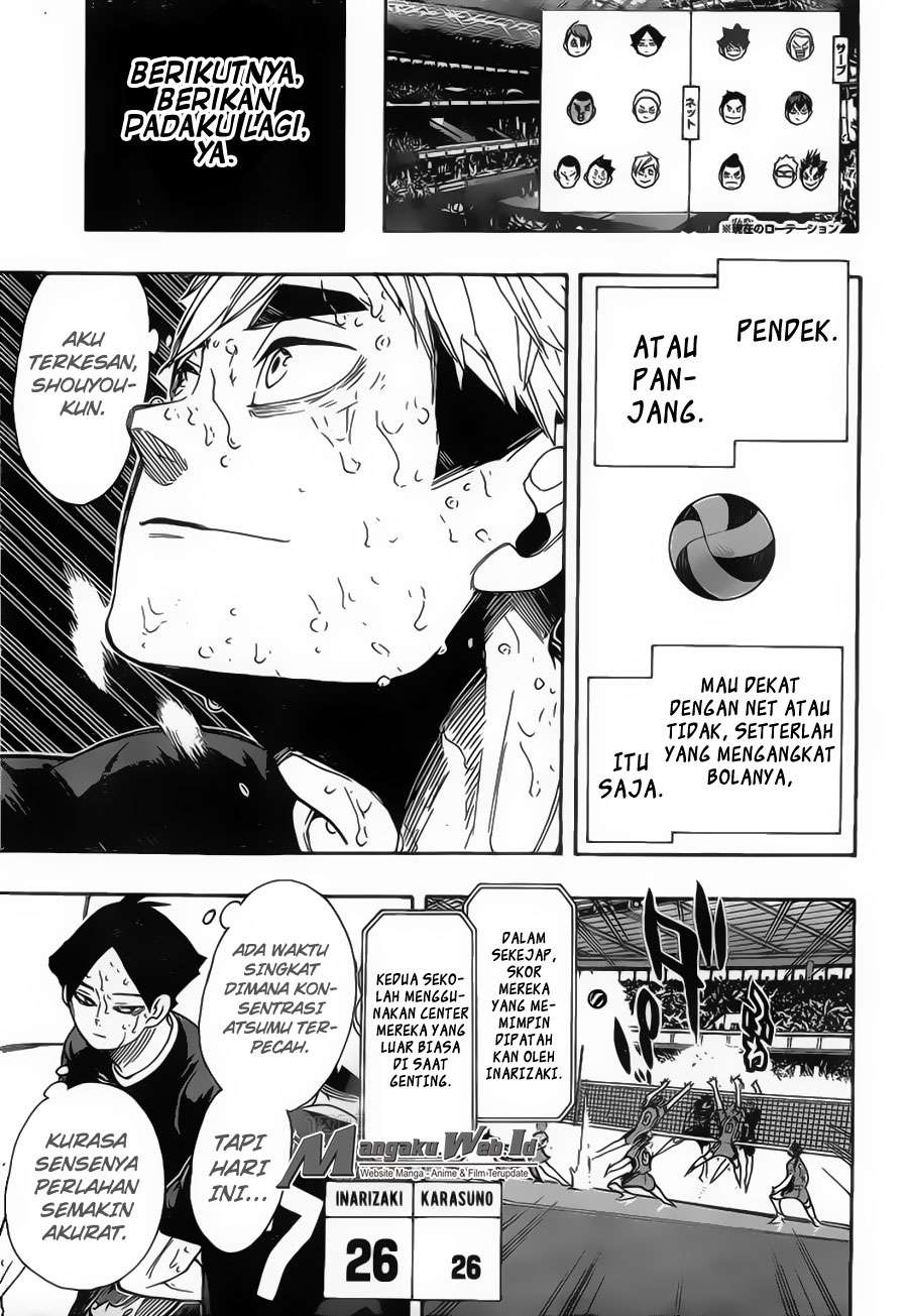 Haikyuu!! Chapter 286 - halaman 17