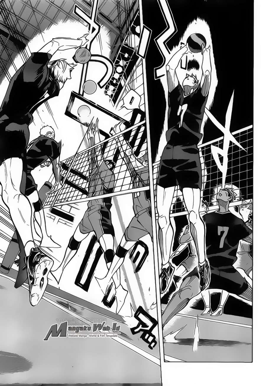 Haikyuu!! Chapter 286 - halaman 9