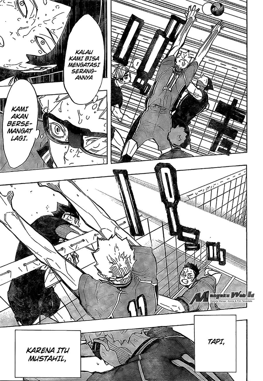 Haikyuu!! Chapter 287 - halaman 16