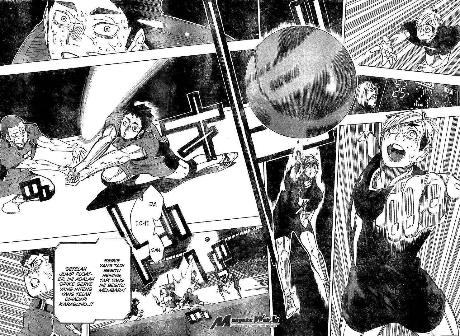 Haikyuu!! Chapter 287 - halaman 8