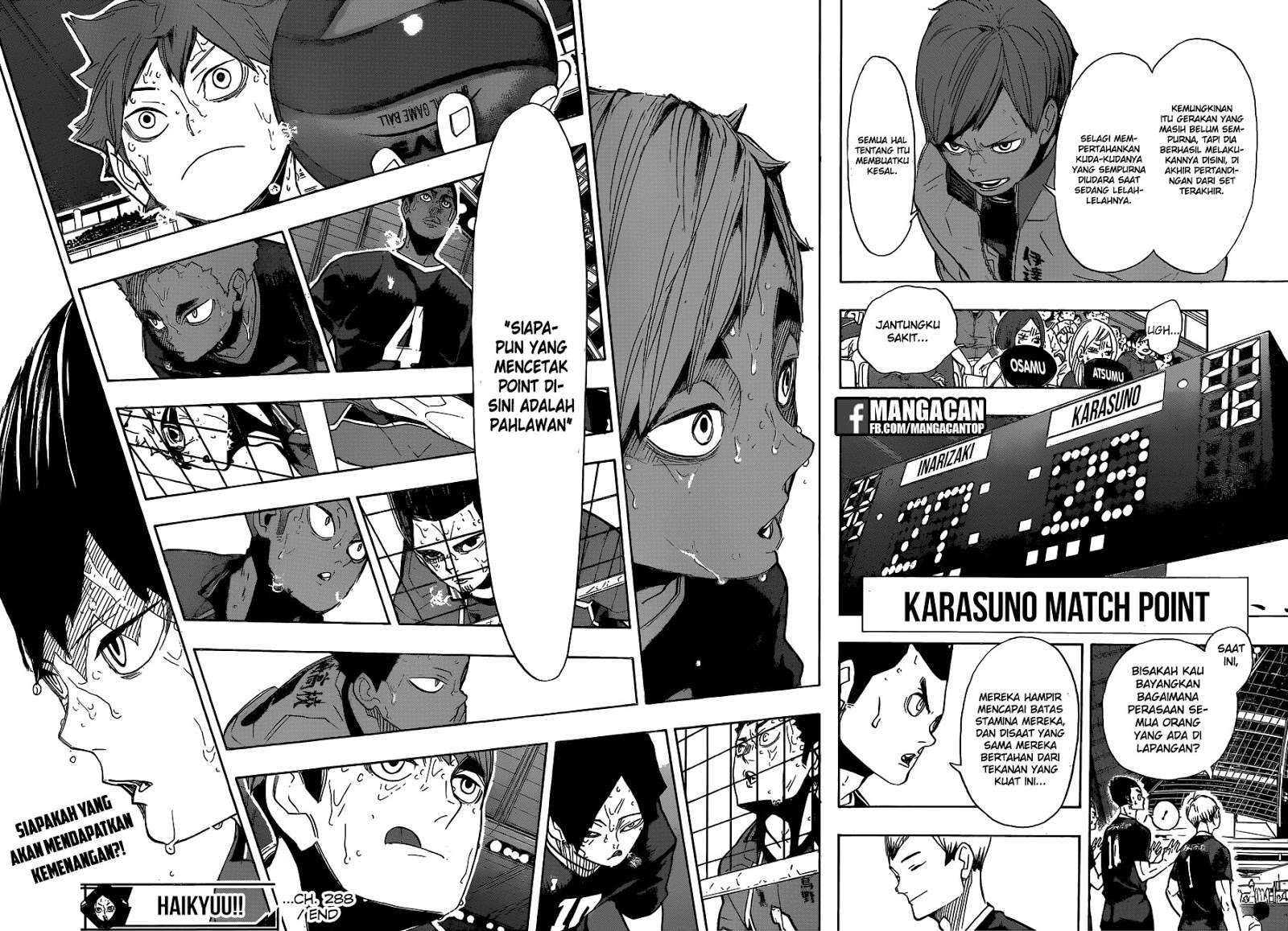 Haikyuu!! Chapter 288 - halaman 17