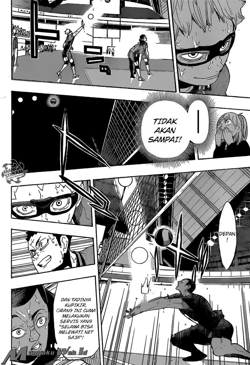 Haikyuu!! Chapter 289 - halaman 10