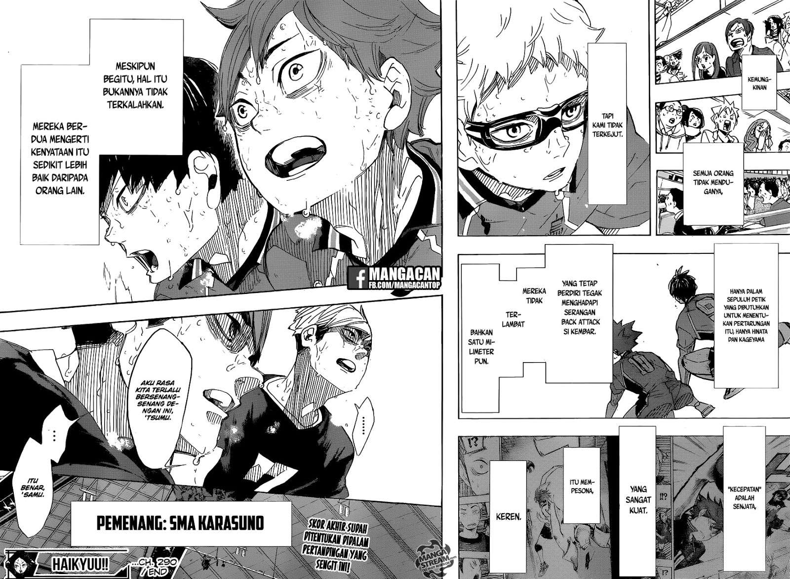 Haikyuu!! Chapter 290 - halaman 16